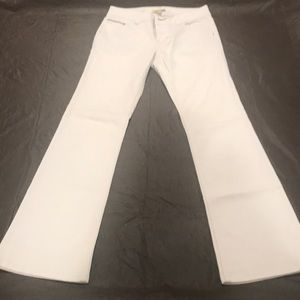 Size 4 white bootcut CAbi Jeans